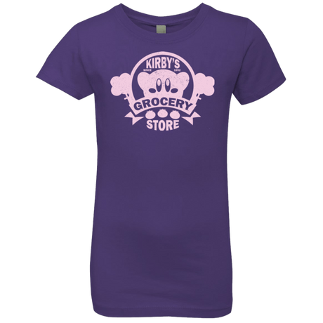 T-Shirts Purple Rush / YXS Kirbys Grocery Store Girls Premium T-Shirt