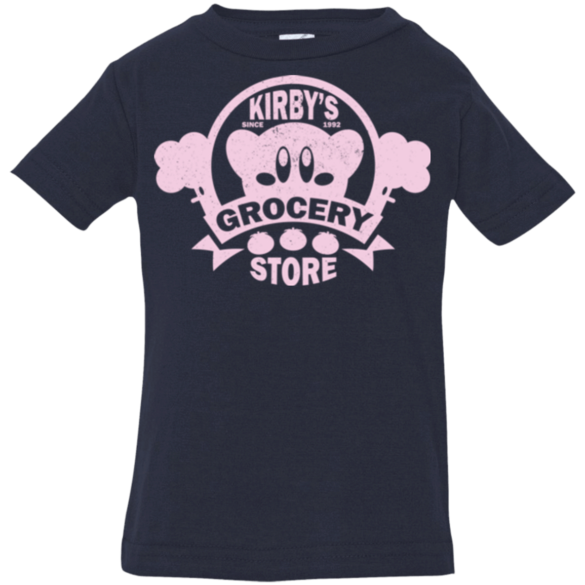 T-Shirts Navy / 6 Months Kirbys Grocery Store Infant PremiumT-Shirt