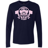 T-Shirts Midnight Navy / Small Kirbys Grocery Store Men's Premium Long Sleeve