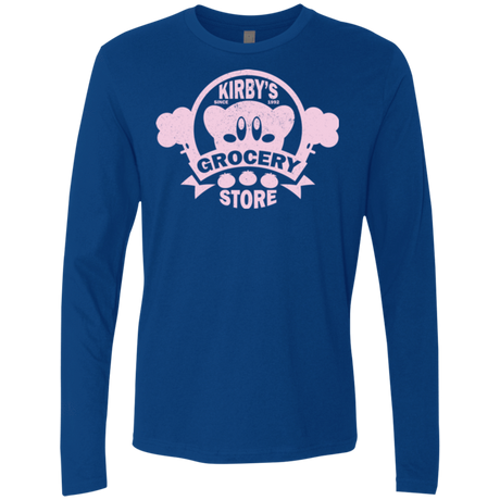 T-Shirts Royal / Small Kirbys Grocery Store Men's Premium Long Sleeve