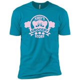 T-Shirts Turquoise / X-Small Kirbys Grocery Store Men's Premium T-Shirt