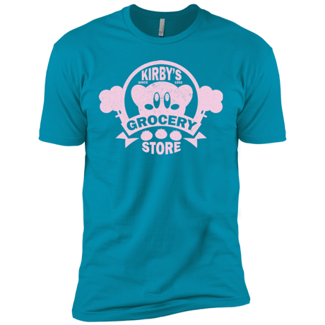 T-Shirts Turquoise / X-Small Kirbys Grocery Store Men's Premium T-Shirt