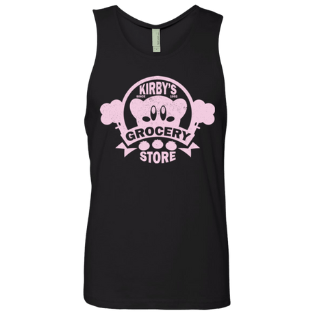 T-Shirts Black / Small Kirbys Grocery Store Men's Premium Tank Top