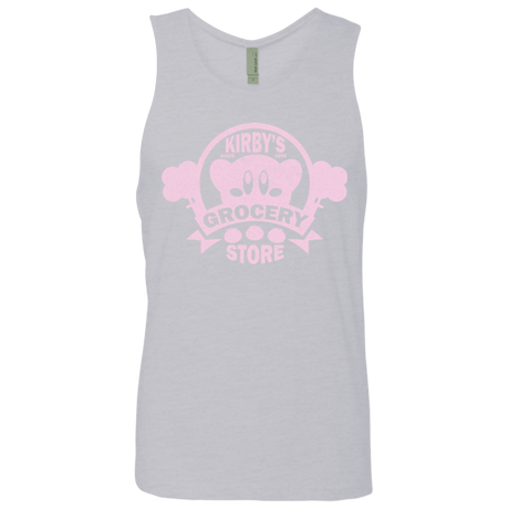 T-Shirts Heather Grey / Small Kirbys Grocery Store Men's Premium Tank Top