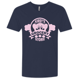 T-Shirts Midnight Navy / X-Small Kirbys Grocery Store Men's Premium V-Neck