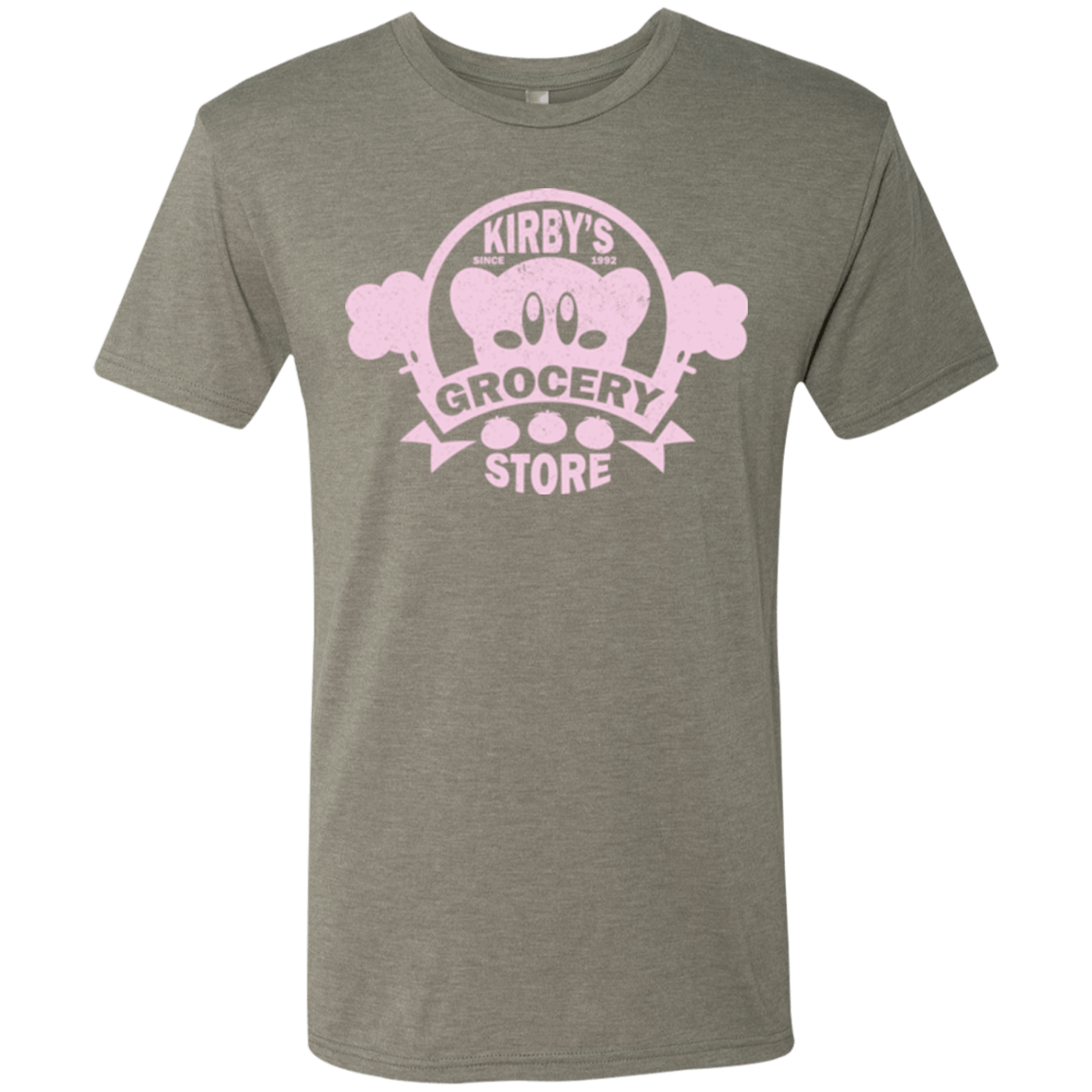 T-Shirts Venetian Grey / Small Kirbys Grocery Store Men's Triblend T-Shirt