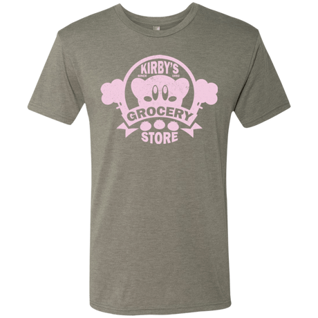 T-Shirts Venetian Grey / Small Kirbys Grocery Store Men's Triblend T-Shirt