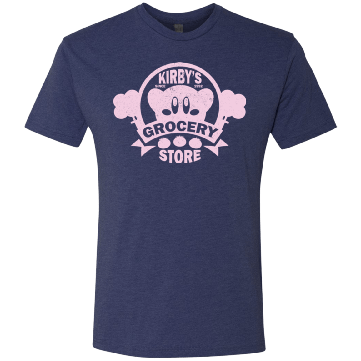 T-Shirts Vintage Navy / Small Kirbys Grocery Store Men's Triblend T-Shirt