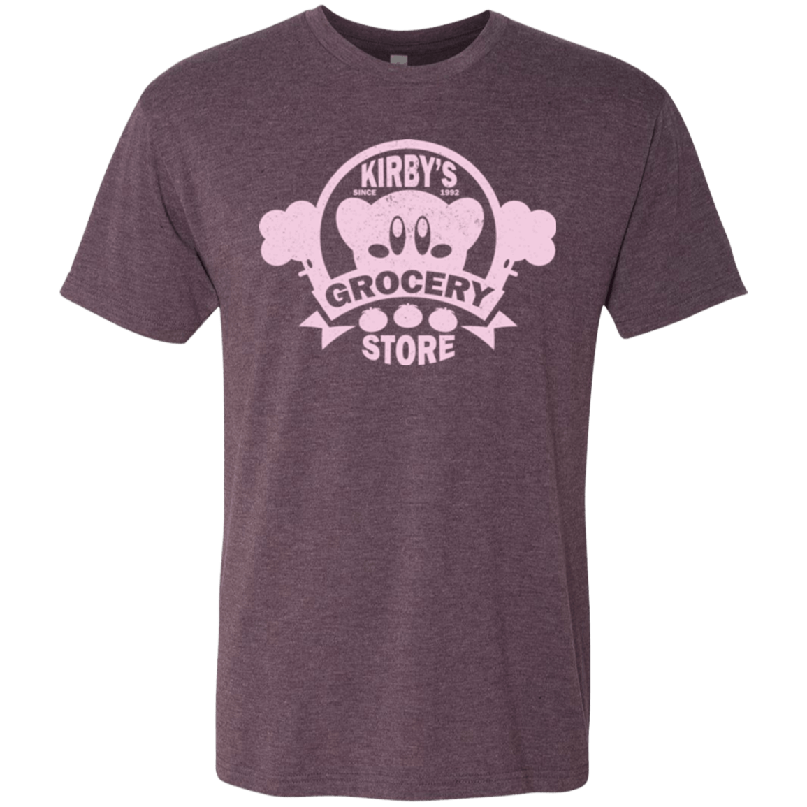 T-Shirts Vintage Purple / Small Kirbys Grocery Store Men's Triblend T-Shirt
