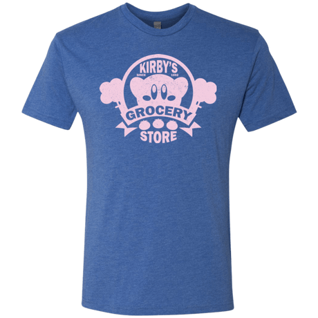 T-Shirts Vintage Royal / Small Kirbys Grocery Store Men's Triblend T-Shirt