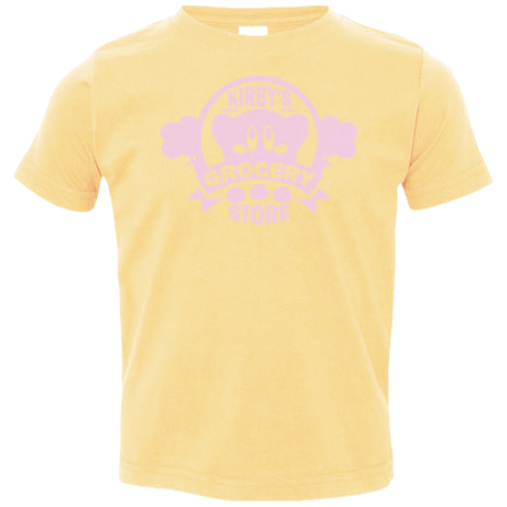 T-Shirts Butter / 2T Kirbys Grocery Store Toddler Premium T-Shirt