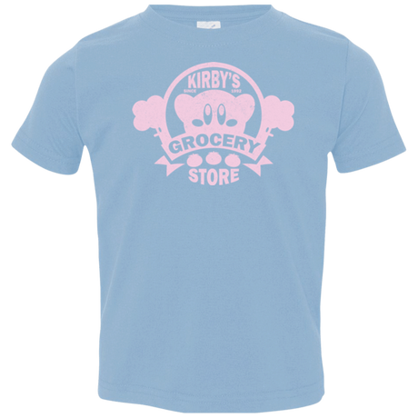 T-Shirts Light Blue / 2T Kirbys Grocery Store Toddler Premium T-Shirt