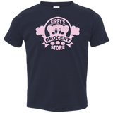 T-Shirts Navy / 2T Kirbys Grocery Store Toddler Premium T-Shirt
