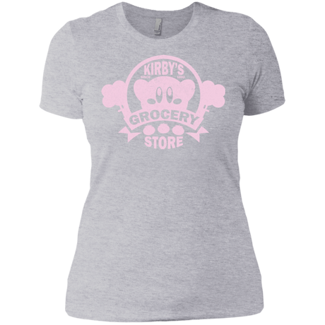 T-Shirts Heather Grey / X-Small Kirbys Grocery Store Women's Premium T-Shirt