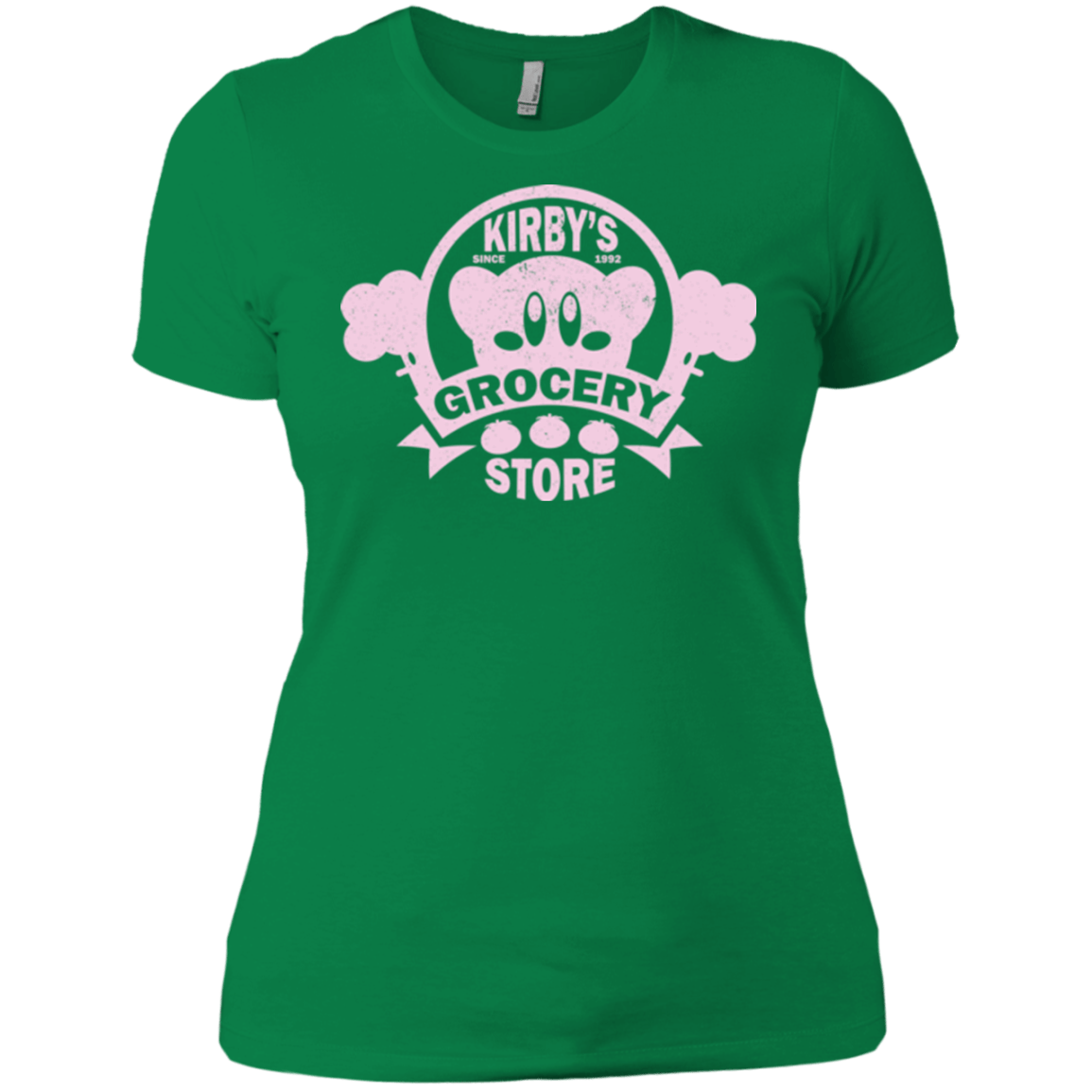 T-Shirts Kelly Green / X-Small Kirbys Grocery Store Women's Premium T-Shirt