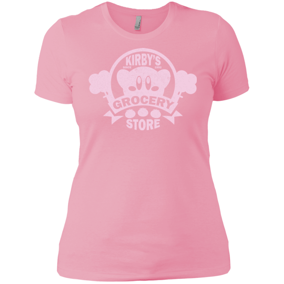 T-Shirts Light Pink / X-Small Kirbys Grocery Store Women's Premium T-Shirt