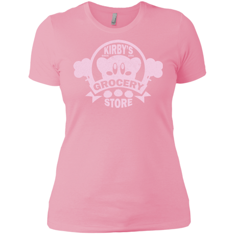 T-Shirts Light Pink / X-Small Kirbys Grocery Store Women's Premium T-Shirt