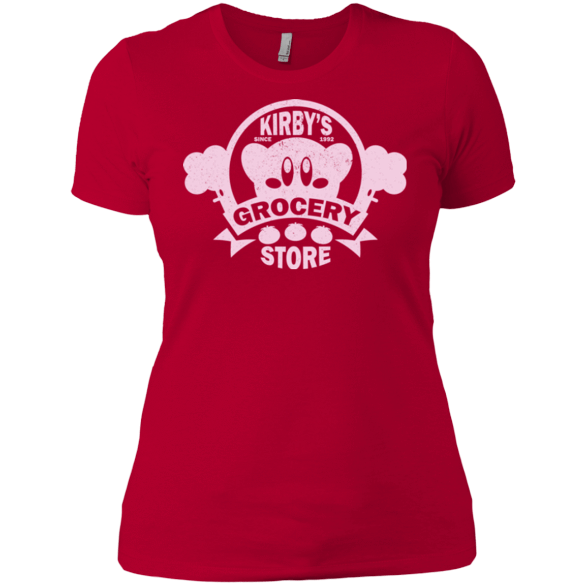 T-Shirts Red / X-Small Kirbys Grocery Store Women's Premium T-Shirt