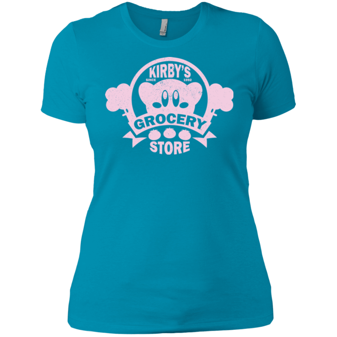 T-Shirts Turquoise / X-Small Kirbys Grocery Store Women's Premium T-Shirt