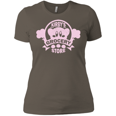 T-Shirts Warm Grey / X-Small Kirbys Grocery Store Women's Premium T-Shirt