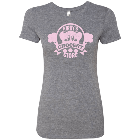 T-Shirts Premium Heather / Small Kirbys Grocery Store Women's Triblend T-Shirt