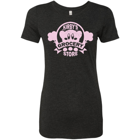 T-Shirts Vintage Black / Small Kirbys Grocery Store Women's Triblend T-Shirt