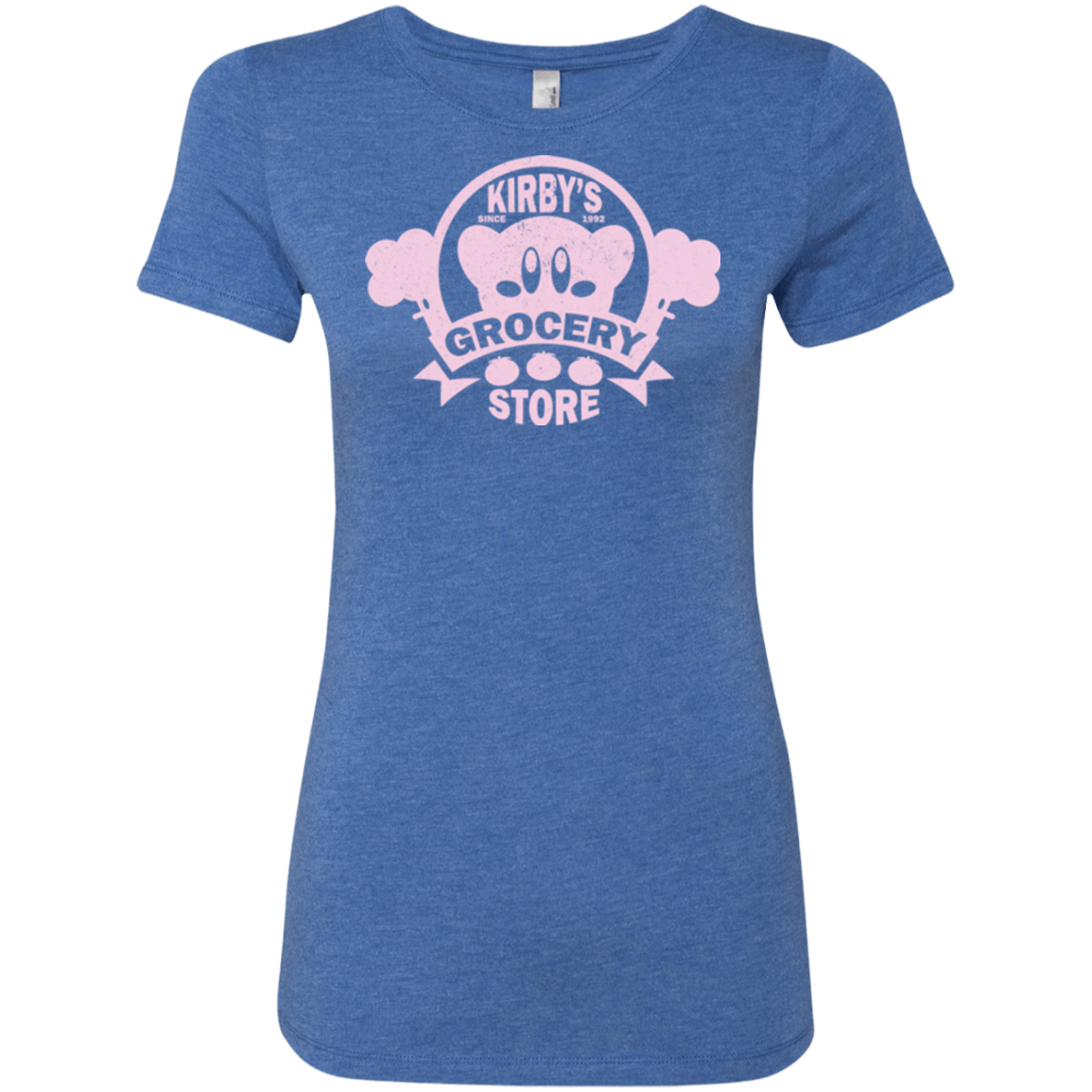T-Shirts Vintage Royal / Small Kirbys Grocery Store Women's Triblend T-Shirt