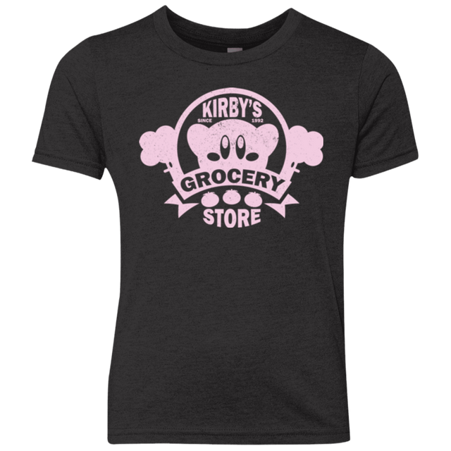 T-Shirts Vintage Black / YXS Kirbys Grocery Store Youth Triblend T-Shirt
