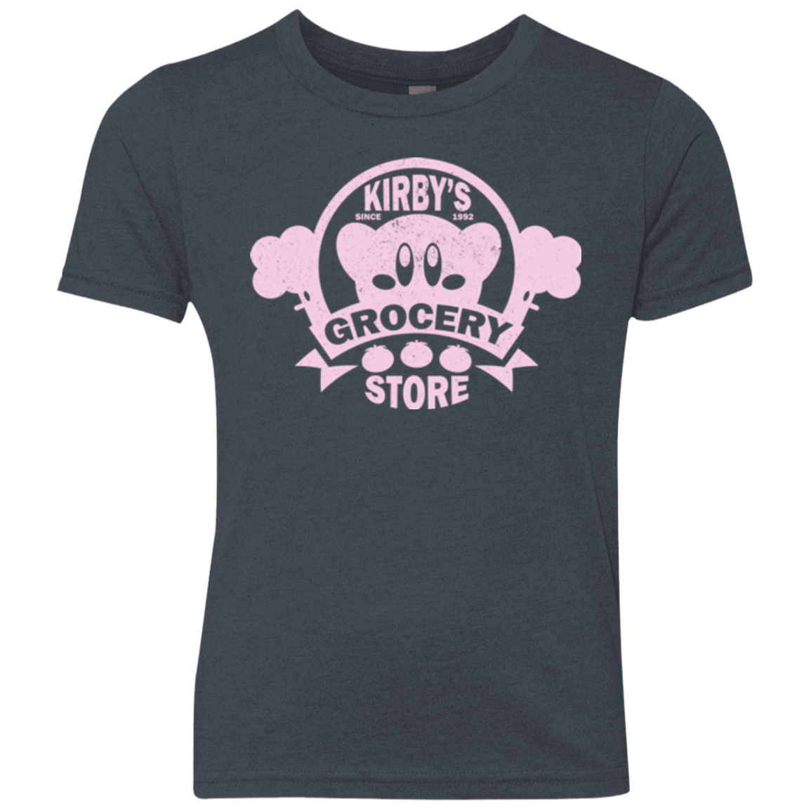 T-Shirts Vintage Navy / YXS Kirbys Grocery Store Youth Triblend T-Shirt