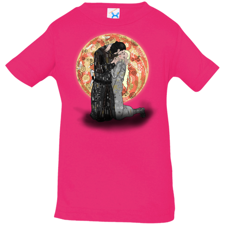 T-Shirts Hot Pink / 6 Months Kiss Jon and Dany Infant Premium T-Shirt