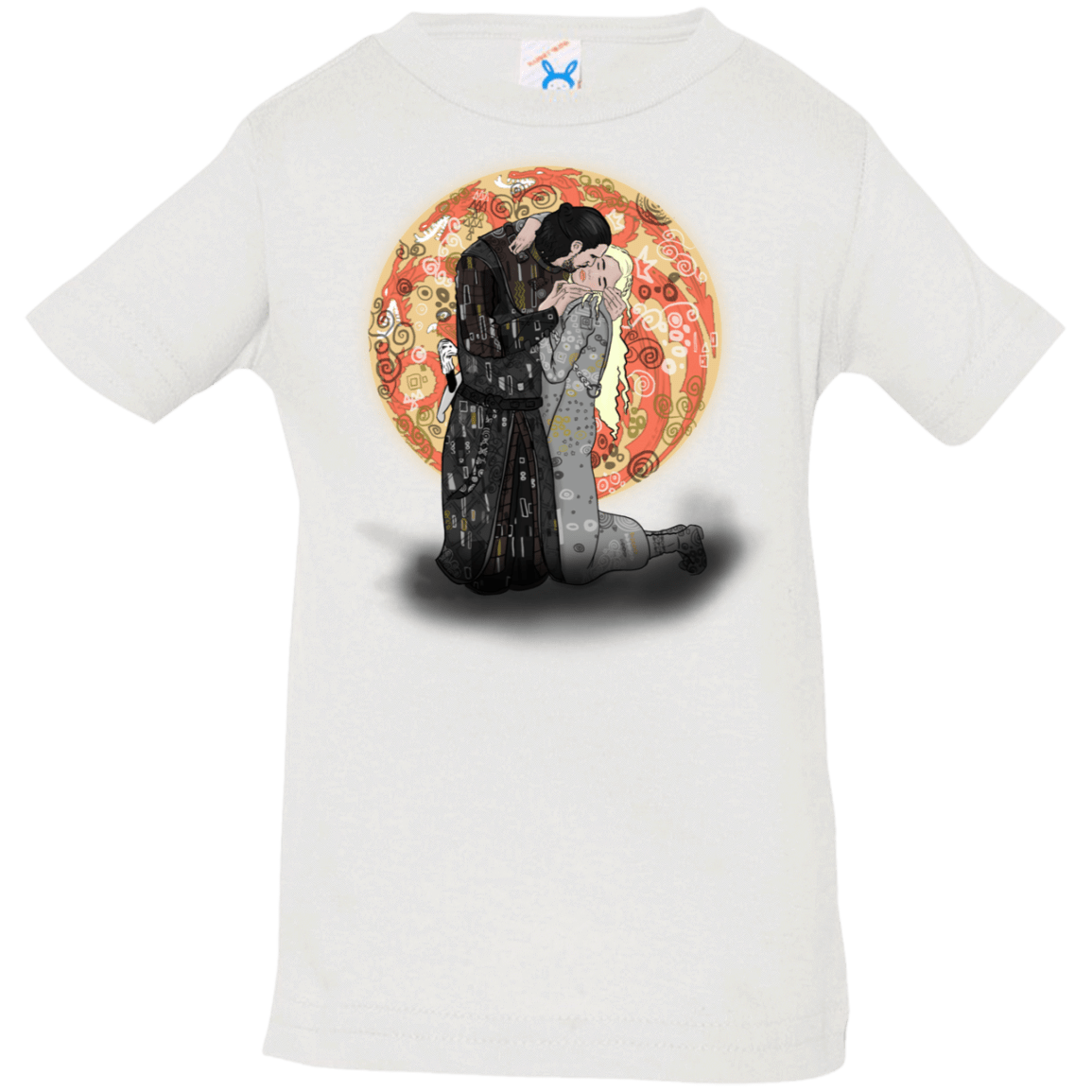 T-Shirts White / 6 Months Kiss Jon and Dany Infant Premium T-Shirt