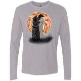T-Shirts Heather Grey / S Kiss Jon and Dany Men's Premium Long Sleeve