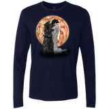 T-Shirts Midnight Navy / S Kiss Jon and Dany Men's Premium Long Sleeve