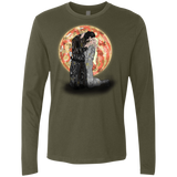 T-Shirts Military Green / S Kiss Jon and Dany Men's Premium Long Sleeve