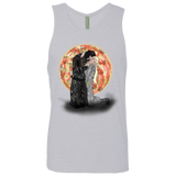 T-Shirts Heather Grey / S Kiss Jon and Dany Men's Premium Tank Top