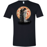 T-Shirts Black / X-Small Kiss Jon and Dany Men's Semi-Fitted Softstyle