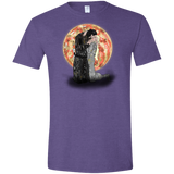 T-Shirts Heather Purple / S Kiss Jon and Dany Men's Semi-Fitted Softstyle