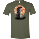 T-Shirts Military Green / S Kiss Jon and Dany Men's Semi-Fitted Softstyle
