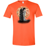 T-Shirts Orange / S Kiss Jon and Dany Men's Semi-Fitted Softstyle