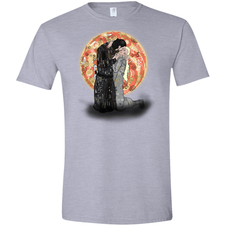 T-Shirts Sport Grey / X-Small Kiss Jon and Dany Men's Semi-Fitted Softstyle