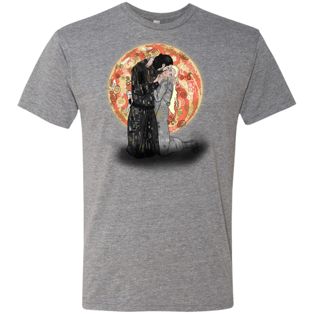 T-Shirts Premium Heather / S Kiss Jon and Dany Men's Triblend T-Shirt