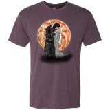 T-Shirts Vintage Purple / S Kiss Jon and Dany Men's Triblend T-Shirt