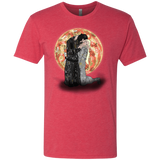 T-Shirts Vintage Red / S Kiss Jon and Dany Men's Triblend T-Shirt