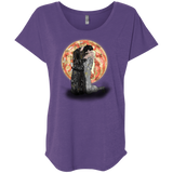 T-Shirts Purple Rush / X-Small Kiss Jon and Dany Triblend Dolman Sleeve