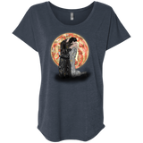 T-Shirts Vintage Navy / X-Small Kiss Jon and Dany Triblend Dolman Sleeve