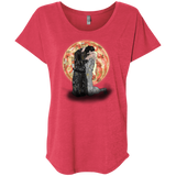 T-Shirts Vintage Red / X-Small Kiss Jon and Dany Triblend Dolman Sleeve