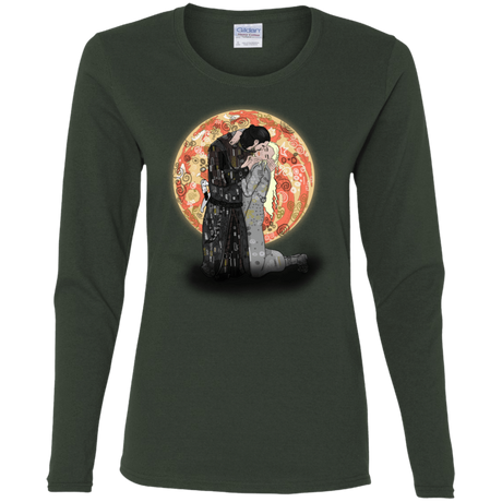 T-Shirts Forest / S Kiss Jon and Dany Women's Long Sleeve T-Shirt