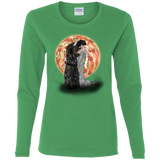 T-Shirts Irish Green / S Kiss Jon and Dany Women's Long Sleeve T-Shirt