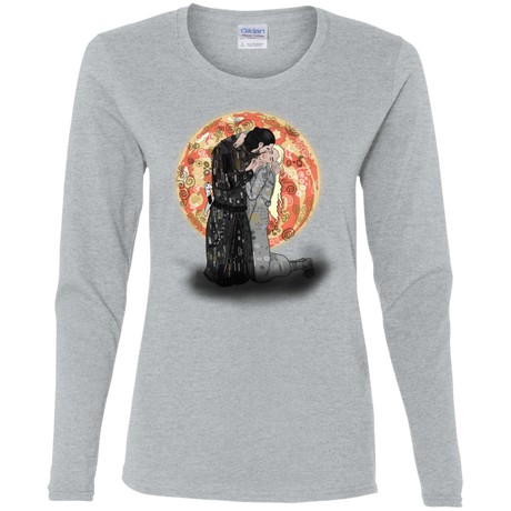 T-Shirts Sport Grey / S Kiss Jon and Dany Women's Long Sleeve T-Shirt