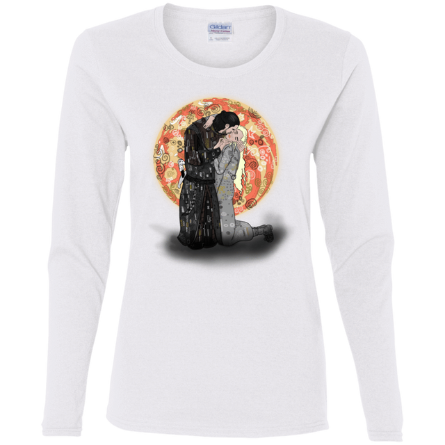 T-Shirts White / S Kiss Jon and Dany Women's Long Sleeve T-Shirt